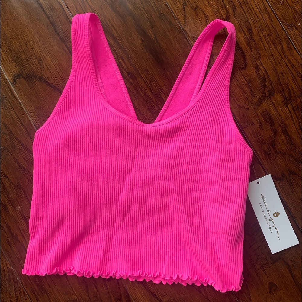 Spiritual Gangster ribbed crop tank